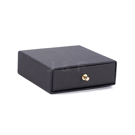 Square Paper Drawer Jewelry Set Box CON-C011-03A-01-1