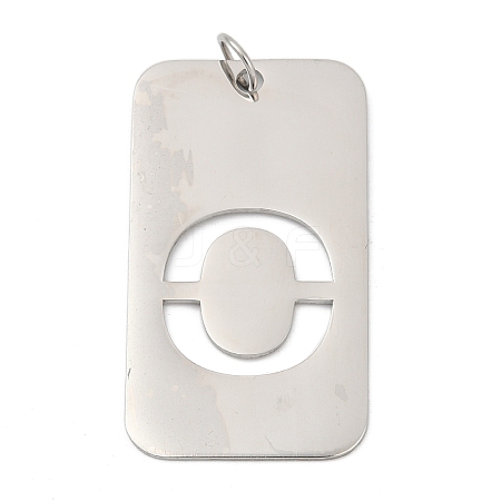 304 Stainless Steel Pendants STAS-M115-01P-O-1