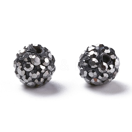 Pave Disco Ball Beads RB-A140-8mm-5-1