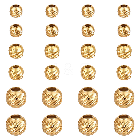 24Pcs 3 Styles 925 Sterling Silver Spacer Beads FIND-PH0060-01-1