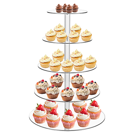 Acrylic Cupcake Stand DIY-WH0504-900-1