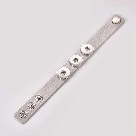 Imitation Leather Cord Bracelets BJEW-WH0009-05N-1