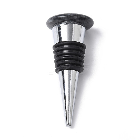 Moon Natural Larvikite Wine Stoppers LS-DJEW-P021-D02-1