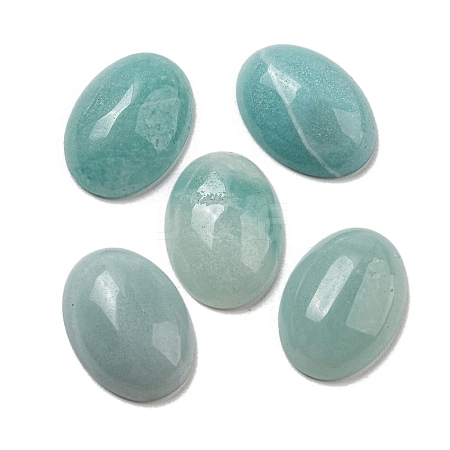 Natural Flower Amazonite Cabochons X-G-C115-01A-31-1