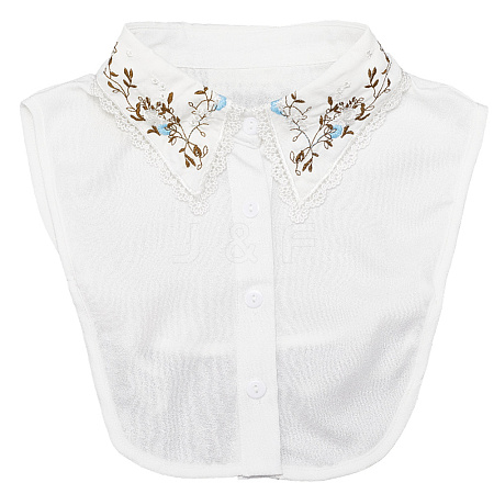Detachable Polyester Shirt Collars AJEW-WH20816-028-1