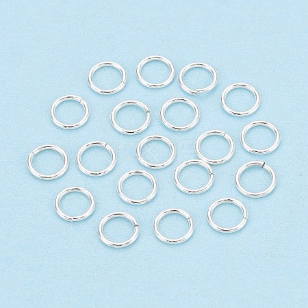 925 Sterling Silver Open Jump Rings STER-N017-30B-S-1