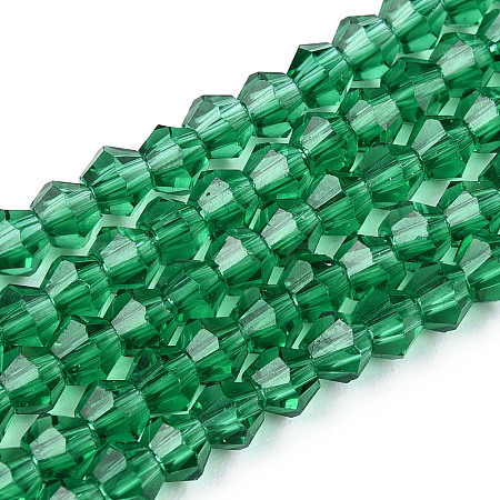 Transparent Glass Beads Strands EGLA-A039-T2mm-D10-1