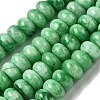 Dyed Natural White Jade Beads Strands G-G107-A30-01-1