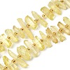 Natural Quartz Crystal Beads Strands G-F800-C18-1