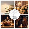 430 and 201 Stainless Steel Rotating Candlestick Tealight Candle Holder DJEW-WH0039-21P-7