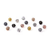 160Pcs 8 Colors Alloy Rhinestone Beads FIND-CW0001-11-2