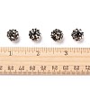 Chunky Resin Rhinestone Beads X-RESI-M019-13-4