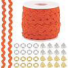 1 Strand Wave Bending Fringe Trim FIND-GF0006-65B-1