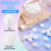 50Pcs Food Grade Eco-Friendly Silicone Beads SIL-TA0002-89A-5