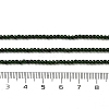Synthetic Green Goldstone Beads Strands G-RM250104-D2-5