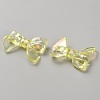 UV Plating Iridescent Transparent AB Color Plated Acrylic Beads LS-TACR-WH0029-01C-2