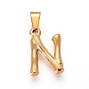 304 Stainless Steel Pendants X-STAS-F235-01G-N-1