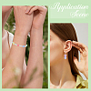 500Pcs Opaque Acrylic Beads SACR-PA0001-21B-5