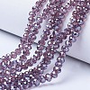 Electroplate Glass Beads Strands LS-EGLA-A034-T1mm-A05-1
