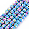 Handmade Polymer Clay Beads Strands CLAY-N008-055-08-1