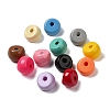 Opaque Baking Paint Acrylic Beads MACR-G064-01-1