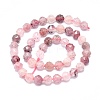 Natural Strawberry Quartz Beads Strands G-F715-008-2