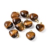 Natural Tiger Eye Pendants G-I311-A07-G-3