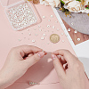 240Pcs 6 Styles Brass Beads KK-ME0001-69S-3