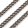 Titanium Curb Chains CHS-A021-01B-1