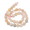 Natural Cherry Blossom Agate Beads Strands G-I376-A28-01-2