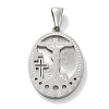 Easter 304 Stainless Steel Pendants STAS-Z098-33P-1