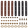 WADORN 8sets 2 Colors Purse Suspension Clasp DIY-WR0003-53-1