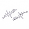 Tarnish Resistant 201 Stainless Steel Links Connectors STAS-N091-117-2