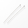 304 Stainless Steel Ball Head pins STAS-S066-70x0.5mm-2