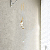Glass Bottle Plant Hanger HJEW-DR00178-5