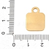 304 Stainless Steel Pendant Cabochon Settings STAS-D264-08A-G-3