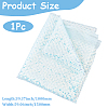 1M Polyester & PVC Sequined Mesh Fabric DIY-CY0003-54A-2