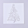 Christmas Theme Plastic Reusable Drawing Painting Stencils Templates DIY-G027-E02-2