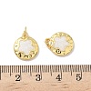 Brass Enamel Charms KK-P325-29G-4