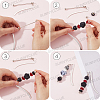 6Pcs Alloy Bookmarks AJEW-SC0003-28-3