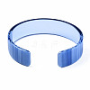 Cellulose Acetate(Resin) Cuff Bangles BJEW-N011-005A-2