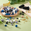 DIY Beaded Keychain Bracelet Making Kit DIY-TA0004-23-61