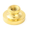 Golden Tone Round Wax Seal Brass Stamp Heads AJEW-Z034-01G-17-3