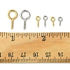 100Pcs 6 Styles 304 Stainless Steel Screw Eye Pin Peg Bails FIND-FS0002-85-5