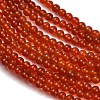 Natural Carnelian Beads Strands G-Z116-A22-3mm-4