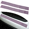 2Pcs Resin Rhinestone Glue Non-slip Car Door Stickers AJEW-GF0013-30B-1