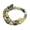 Natural Prehnite Beads Strands G-H329-A02-02-3