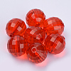 Transparent Acrylic Beads TACR-Q254-22mm-V12-1