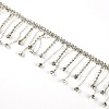 Iron Rhinestone Cup Chains CHC-TAC0002-03-2