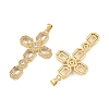 Brass Micro Pave Cubic Zirconia Pendants CU-CBADC6C-13G-02-2